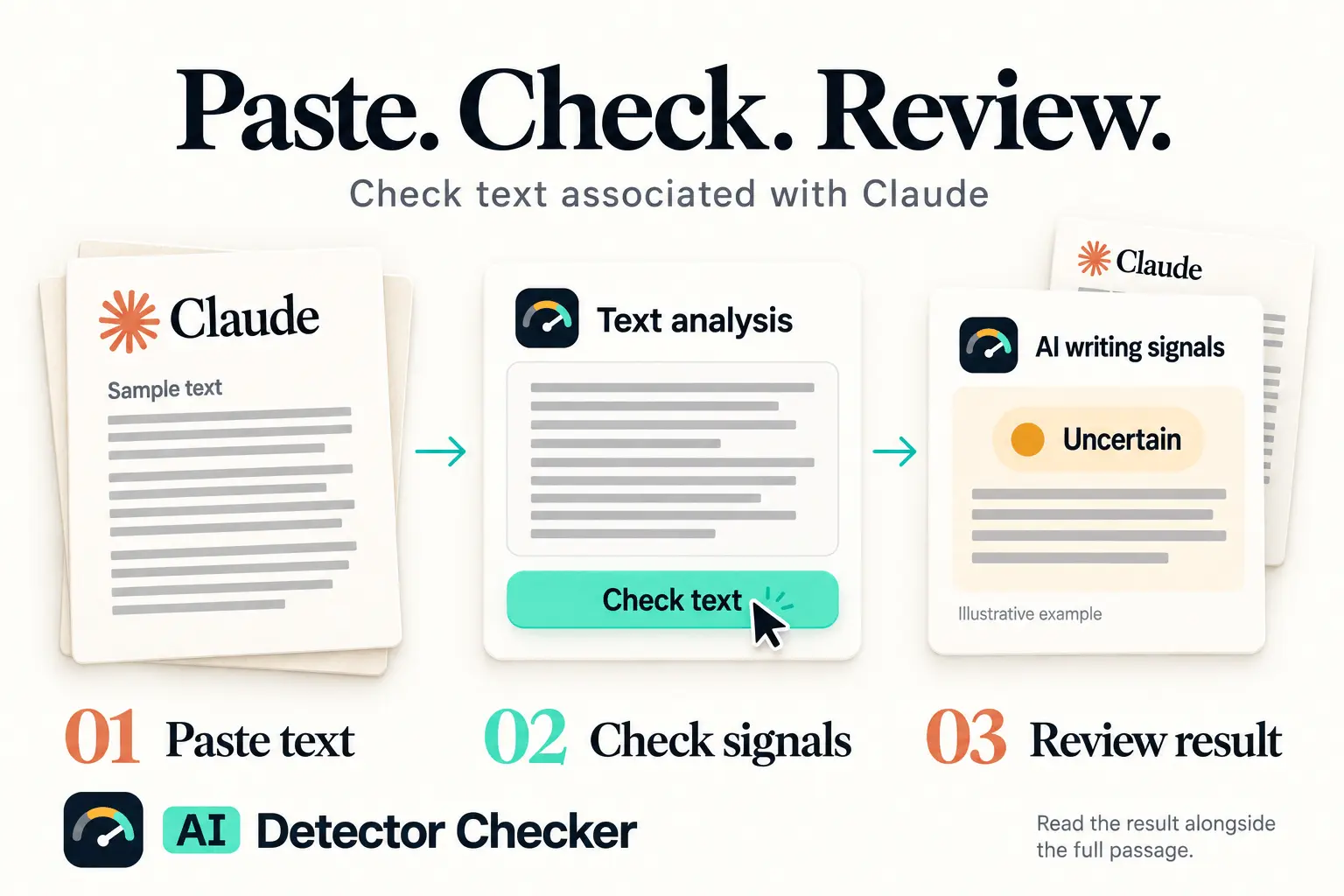 claude ai detector workflow